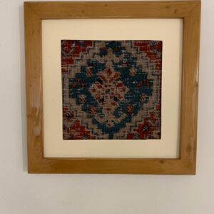 تابلو فرش اراک قدمت 100 ساله (ابعاد 40×40)