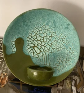 بشقاب جا شمعی دیوارکوب