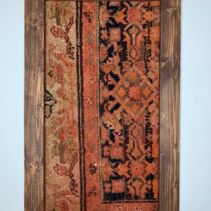 تابلو فرش ترکمن قدمت 80 ساله (ابعاد 50×30)