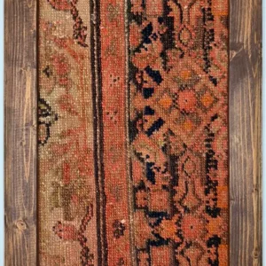 تابلو فرش ترکمن قدمت 80 ساله (ابعاد 50×30)