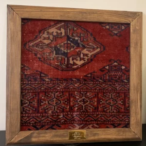 فرش قشقایی قدمت 70 ساله (ابعاد 50×50)