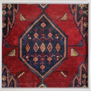 تابلو فرش بختیاری قدمت ۶۰ ساله (ابعاد 90×90)