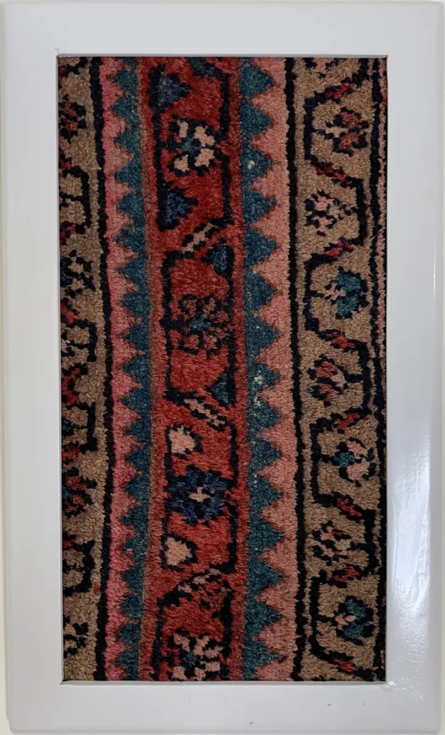 تابلو فرش اراک قدمت 9۰ ساله (ابعاد 50×30)